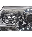 Phares - Phares Daylight LED feux de jour VW Bus T5 à partir de 2009 chrome…