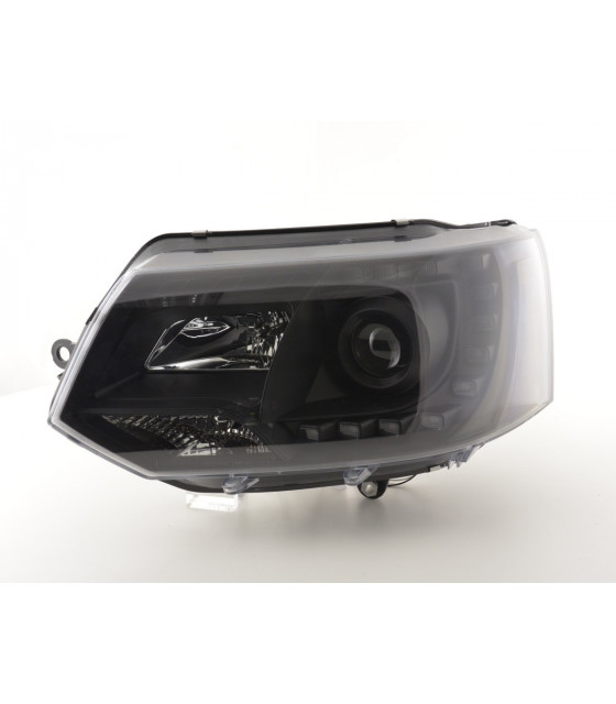 Phares - Phare Daylight LED feux de jour VW Bus T5 à partir de 2009 noir…