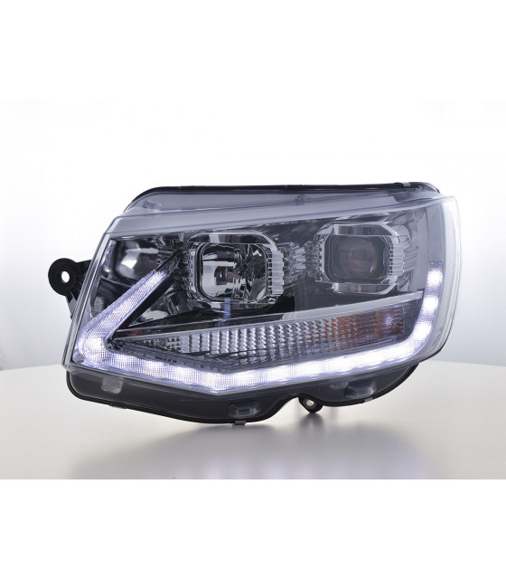 Phares - Phares Daylight LED feux de jour VW Bus T6 à partir de 2015 chrome…