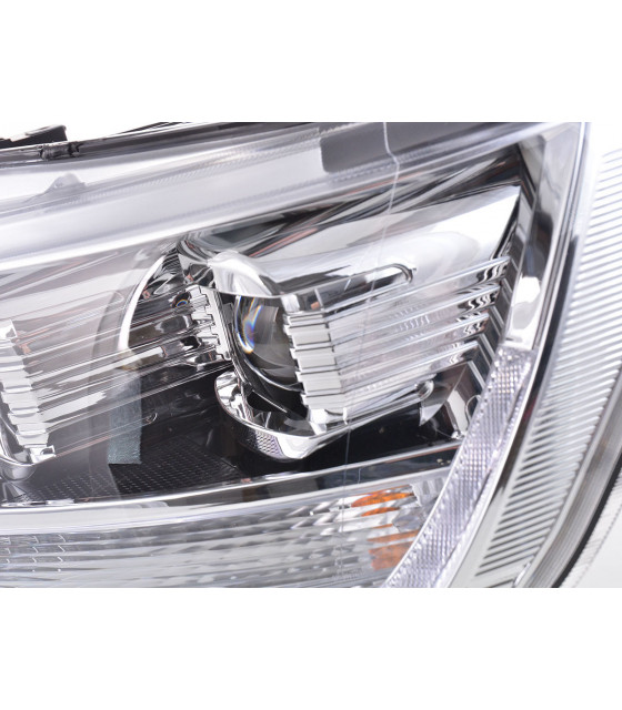 Phares - Phares Daylight LED feux de jour VW Bus T6 à partir de 2015 chrome…