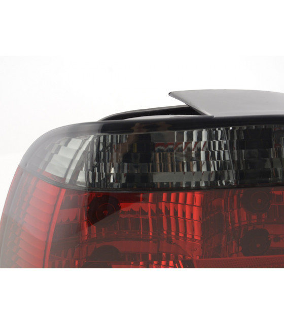 Feux arrières - Kit feux arrière BMW Série 7 E38 95-02 rouge / noir…