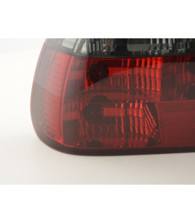 Feux arrières - Kit feux arrière BMW Série 7 E38 95-02 rouge / noir…