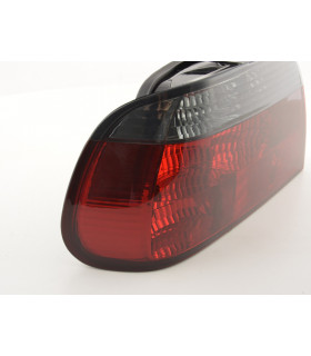 Feux arrières - Kit feux arrière BMW Série 7 E38 95-02 rouge / noir…