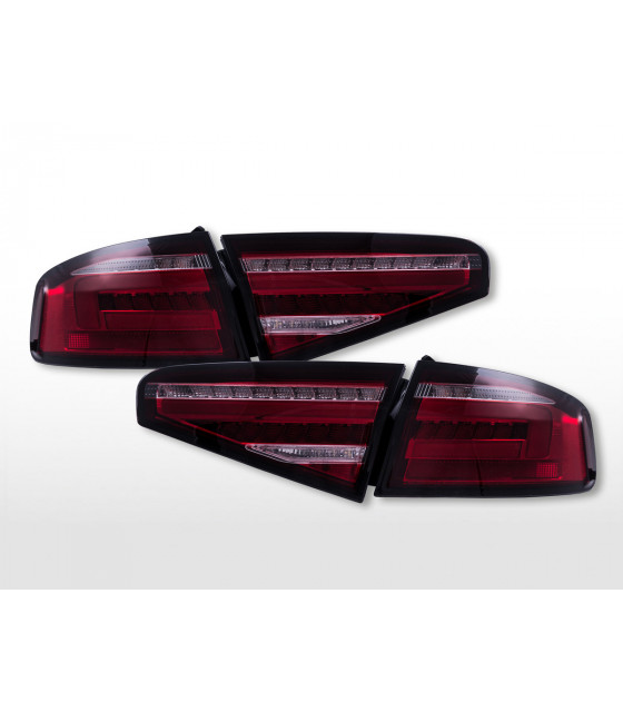 Feux arrières - Feux arrière LED Audi A4 B8/8K 2013-2015 rouge/clair…