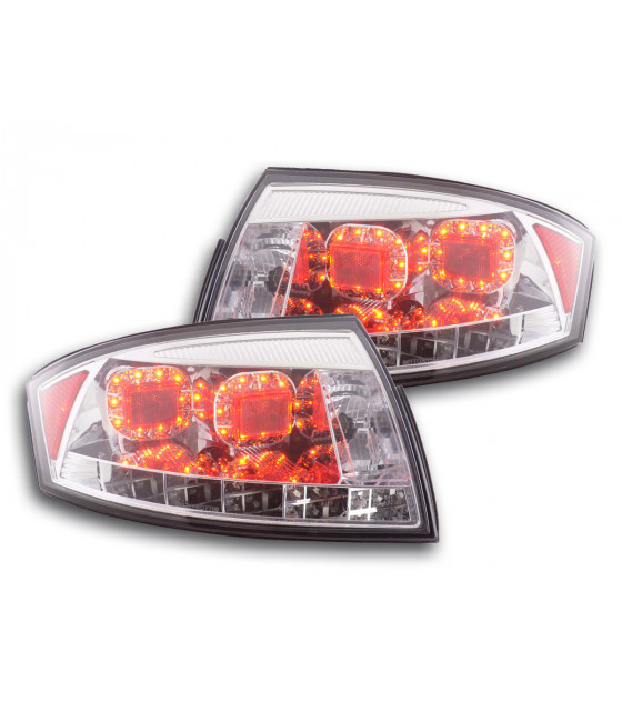 Feux arrières - Kit feux arrières à LED Audi TT type 8N 98-06 chromé pour