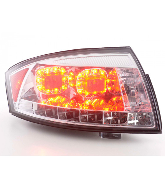 Feux arrières - Kit feux arrières à LED Audi TT type 8N 98-06 chromé pour