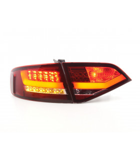 Feux arrières - Feux arrières à LED Audi A4 B8 8K Limo 07-11 rouge / clair…