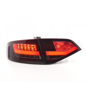 Feux arrières - Feux arrières à LED Audi A4 B8 8K Limo 07-11 rouge / noir…