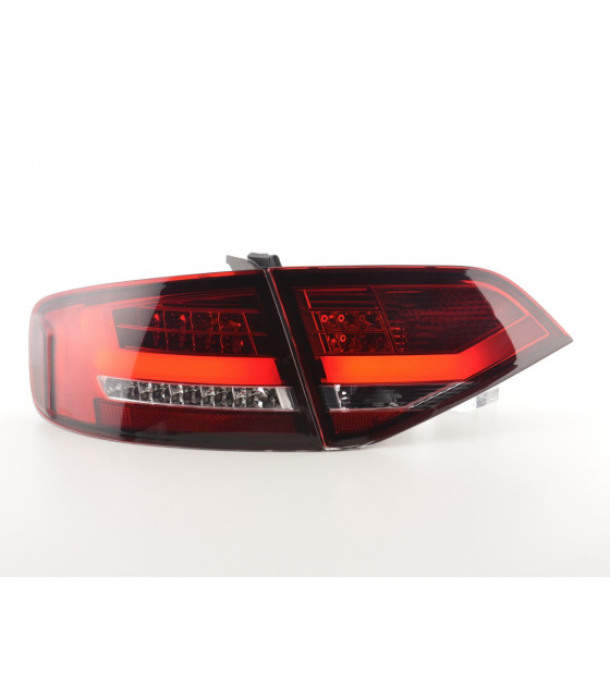 Feux arrières - Feux arrières à LED Audi A4 B8 8K Limo 07-11 rouge / clair…