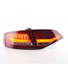 Feux arrières - Feux arrières à LED Audi A4 B8 8K Limo 07-11 rouge / clair…