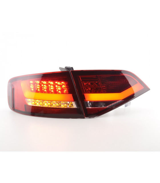 Feux arrières - Feux arrières à LED Audi A4 B8 8K Limo 07-11 rouge / clair…