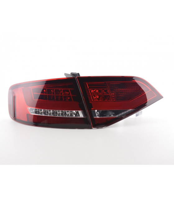 Feux arrières - Feux arrières à LED Audi A4 B8 8K Limo 07-11 rouge / clair…