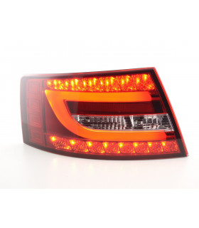 Feux arrières - Feux arrières à LED Audi A6 Limo 4F 04-08 rouge / clair…