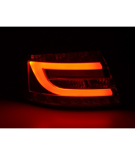 Feux arrières - Feux arrières à LED Audi A6 Limo 4F 04-08 rouge / clair…