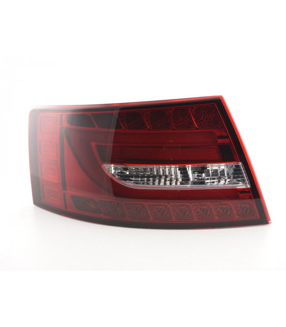 Feux arrières - Feux arrières à LED Audi A6 Limo 4F 04-08 rouge / clair…