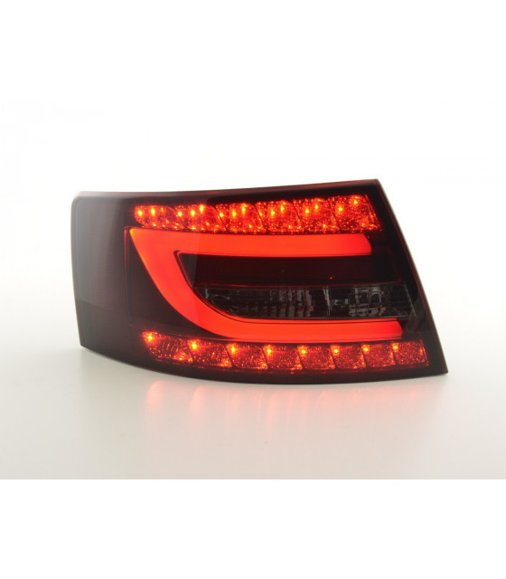 Feux arrières - Kit feux arrières à LED Audi A6 Limo 4F 04-08 rouge / noir…