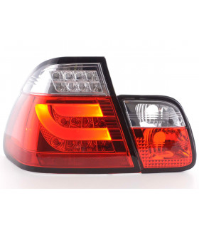 Feux arrières - Kit feux arrières LED BMW Série 3 E46 Limo 98-01 rouge / clair…