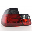 Feux arrières - Kit feux arrières LED BMW Série 3 E46 Limo 98-01 rouge / noir…