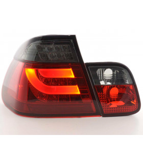 Feux arrières - Kit feux arrières LED BMW Série 3 E46 Limo 02-05 rouge / noir…