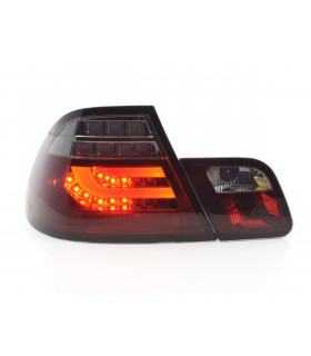 Feux arrières - Kit feux arrière LED BMW Série 3 E46 Coupé 99-03 rouge / noir…