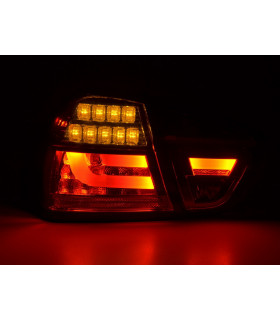 Feux arrières - Kit feux arrière LED BMW Série 3 E90 Limo 05-08 rouge / noir…