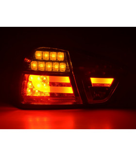 Feux arrières - Kit feux arrière LED BMW Série 3 E90 Limo 05-08 rouge / noir…