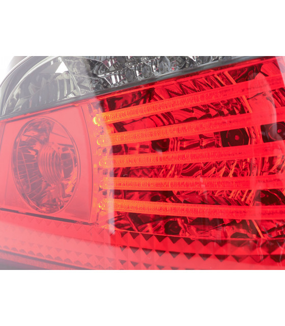 Feux arrières - Feux arrière à LED set BMW Série 5 E60 berline 03-07 rouge /