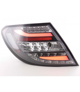 Feux arrières - Kit feux arrière LED Mercedes Classe C type W204 07-11 noir…