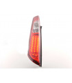 Feux arrières - Kit feux arrières LED Ford Focus 2 5 portes 08-10 rouge / clair…