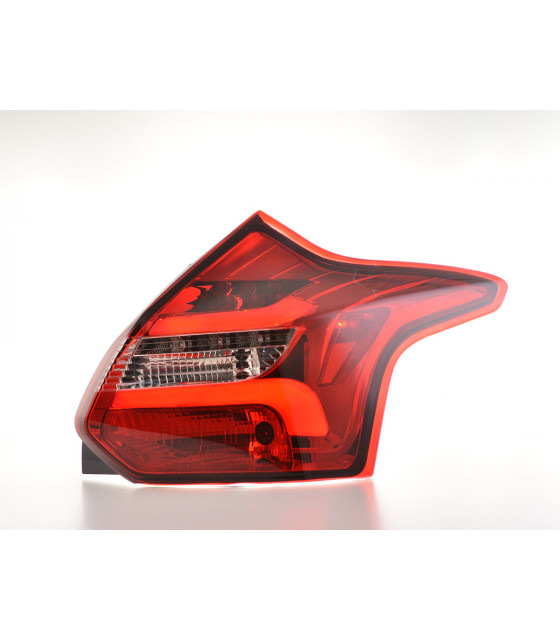 Feux arrières - Kit feux arrières LED Ford Focus 3 5 portes 11-14 rouge / clair…