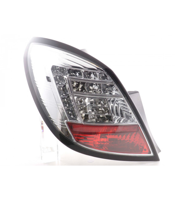 Feux arrières - Kit feux arrières LED Opel Corsa D 5 portes 06-10 chrome…