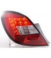 Feux arrières - Kit feux arrières LED Opel Corsa D 5 portes 06-10 rouge / clair…