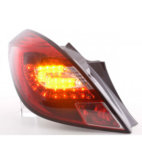 Feux arrières - Feux arrières LED Set Opel Corsa D 3 portes 06-10 rouge / clair…