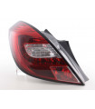 Feux arrières - Feux arrières LED Set Opel Corsa D 3 portes 06-10 rouge / clair…