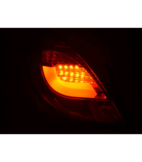 Feux arrières - Feux arrières LED Set Opel Corsa D 3 portes 06-10 rouge / clair…