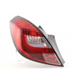 Feux arrières - Feux arrières LED Set Opel Corsa D 3 portes 06-10 rouge / clair…