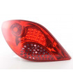 Feux arrières - Kit feux arrières LED Peugeot 207 06-09 rouge…