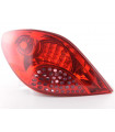 Feux arrières - Kit feux arrières LED Peugeot 207 06-09 rouge…