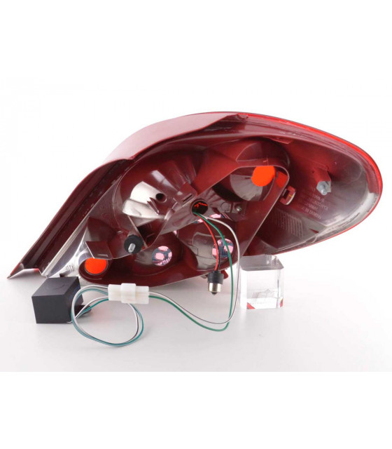 Feux arrières - Kit feux arrières LED Peugeot 207 06-09 rouge…