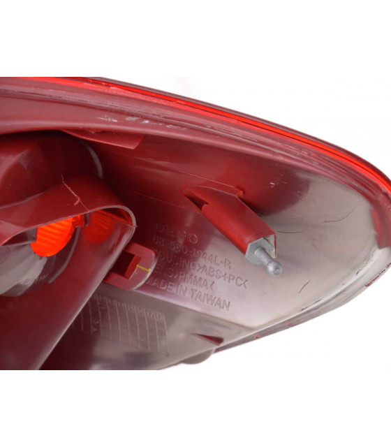 Feux arrières - Kit feux arrières LED Peugeot 207 06-09 rouge…