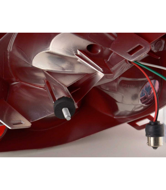 Feux arrières - Kit feux arrières LED Peugeot 207 06-09 rouge…