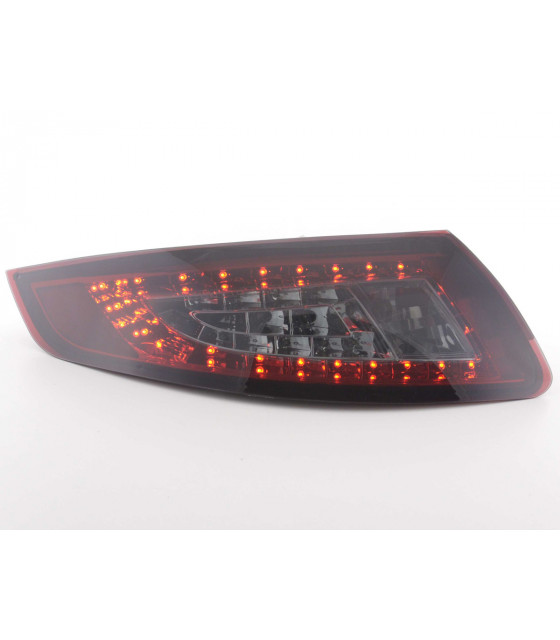 Feux arrières - Kit feux arrière à LED Porsche 911 type 997 05-09 rouge / noir…