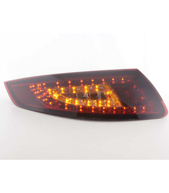 Feux arrières - Kit feux arrière à LED Porsche 911 type 997 05-09 rouge / noir…