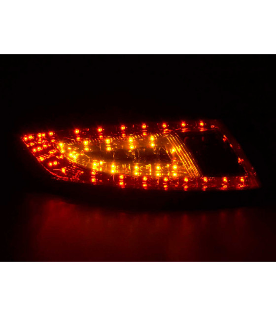 Feux arrières - Kit feux arrière à LED Porsche 911 type 997 05-09 rouge / noir…