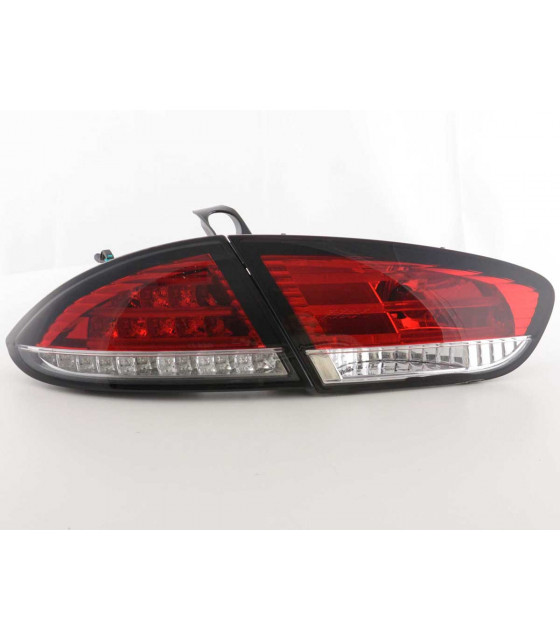 Feux arrières - Kit feux arrières LED Seat Leon type 1P 09-12 rouge / clair…