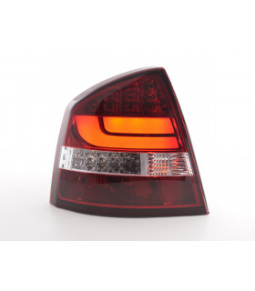 Feux arrières - Set feux arrières LED Skoda Octavia 1Z Limo 05-12 rouge / clair…