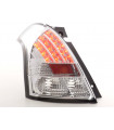 Feux arrières - Kit feux arrières LED Suzuki Swift 04-10 chrome…