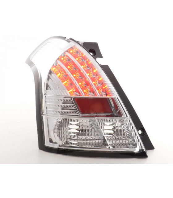 Feux arrières - Kit feux arrières LED Suzuki Swift 04-10 chrome…