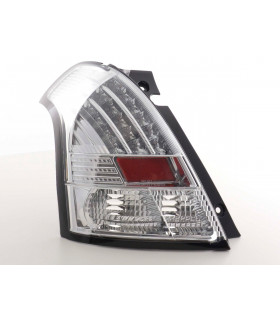 Feux arrières - Kit feux arrières LED Suzuki Swift 04-10 chrome…