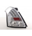 Feux arrières - Kit feux arrières LED Suzuki Swift 04-10 chrome…